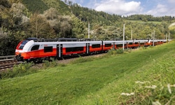 Die neuen Interregio-Züge sind unter anderem im Aichfeld unterwegs.