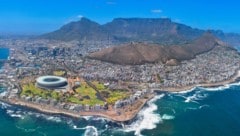 Die südafrikanische Metropole Kapstadt liegt am Fuße Tempelberges