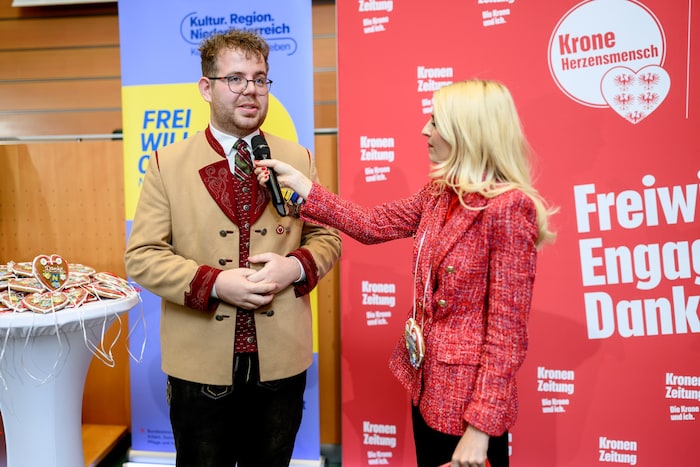 Musik bestimmt Dominik Ebners Lebenslauf. Sein Herz für die Mitmenschen lässt ihn seine ...