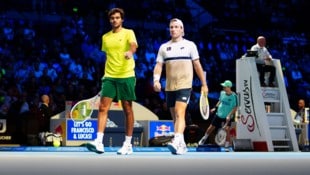 Francisco Cabral (links) und Lucas Miedler (rechts) holten den dritten Doppel-Titel des Jahres.