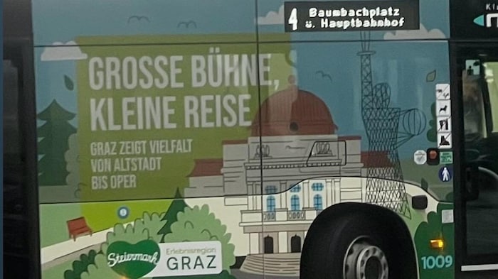 Kleine Reise zur großen Bühne: Graz hat viel Selbstvertrauen.