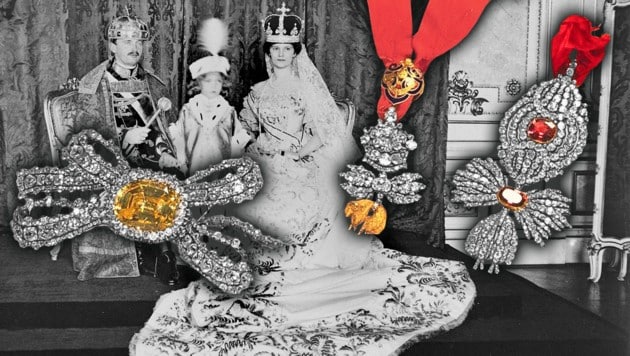 Nach dem sensationellen Fund der Kronjuwelen sind noch viele Fragen offen – doch die „Krone“ ...