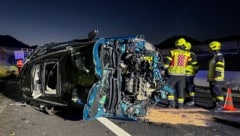 Der Pkw überschlug sich mehrmals.