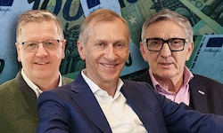 Landwirtschaftskammer-Präsident Andreas Steinegger, Arbeiterkammer-Boss Josef Pesserl und ...