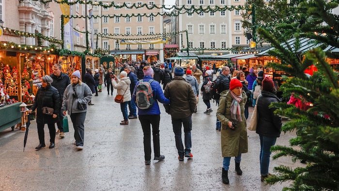 1,4 Millionen Besucher zählt der Christkindlmarkt in Salzburg jedes Jahr.