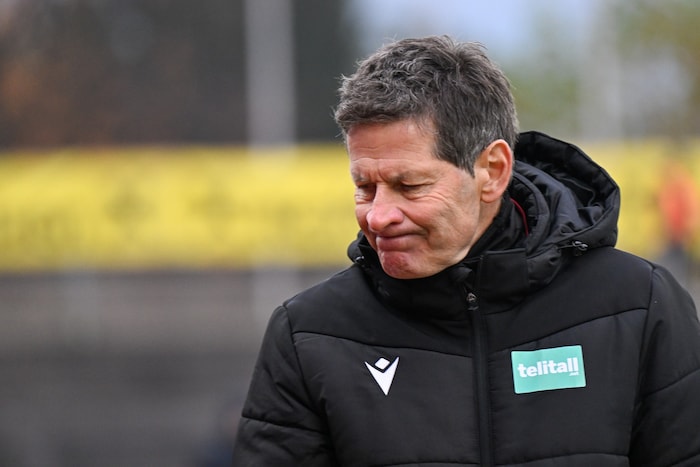 Bregenz-Trainer Andreas Heraf war nicht zufrieden mit dem Schiedsrichter.