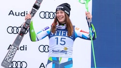 Beim jüngsten Weltcup-Finale in Sun Valley hatte Andreja Slokar noch über Platz 3 im Slalom ...