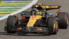 Lando Norris bleibt in Brasilien das Maß aller Dinge. Der WM-Leader schnappte sich die Pole.