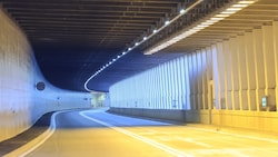 Im Arlbergtunnel kam es zu einem spektakulären Unfall.