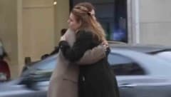 Prinzessin Eugenie und Prinzessin Beatrice spenden sich gegenseitig Trost in diesen schwierigen ...