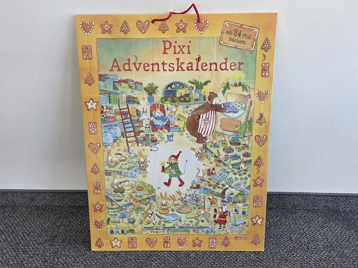 Der Pixi-Kalender ist süß gestaltet ...