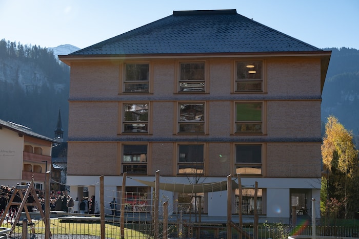 Das neue Lernhaus in der Bregenzerwälder Gemeinde Bezau.