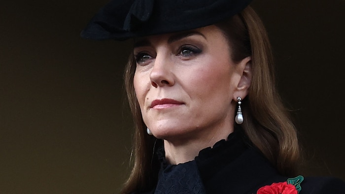 Prinzessin Kate beobachtete die Zeremonie gemeinsam mit Königin Camilla auf dem Balkon des ...