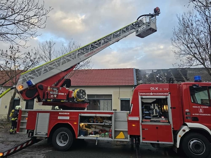 Fünf Wehren waren im Einsatz.