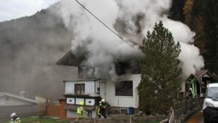 Es herrschte starke Rauchentwicklung. 