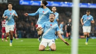 Großer Jubel bei Manchester City