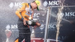 Lando Norris ließ sich in Brasilien feiern. 