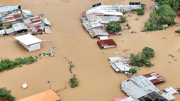 Der Taifun sorgte auf den Philippinen für gewaltige Überflutungen.