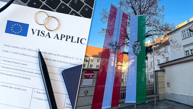 After the "Krone" headlines about the office grotesque surrounding a visa for a sham marriage: ...