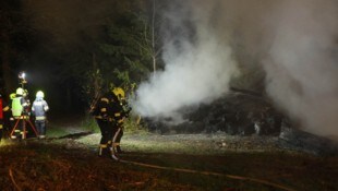 Der Holzstoß dürfte schon länger gebrannt haben