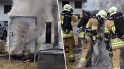 Die Feuerwehrleute konnten den Brand rasch unter Kontrolle bringen und löschen.