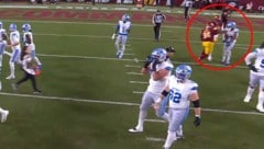 Daron Payne schlug Amon-Ra St. Brown ins Gesicht.