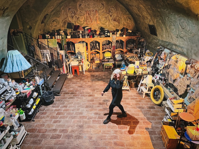 In ihrem Art Boutique Hotel Bürgerhaus bietet Tina auch verschiedene Kunstkurse an.