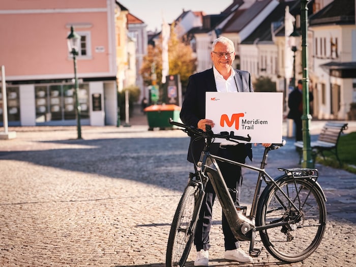 Der Meridiem Trail ist für Bürgermeister Thomas Steiner ein Gewinn für Ostösterreich.