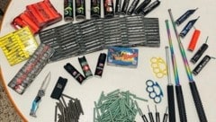 Die Jugendlichen hatten 289e Pyrotechnikgegenstände bei sich.