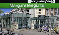 Auch der Margaretengürtel rund um die U4-Station hat sich mittlerweile zu einem Drogenhotspot ...