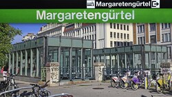 Auch der Margaretengürtel rund um die U4-Station hat sich mittlerweile zu einem Drogenhotspot ...