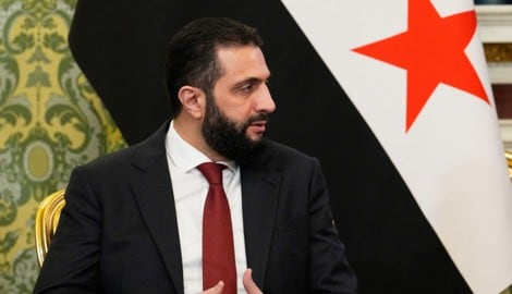 Syriens Präsident Ahmed al-Sharaa ist bereits mindestens zweimal im Fokus von IS-Mitgliedern ...