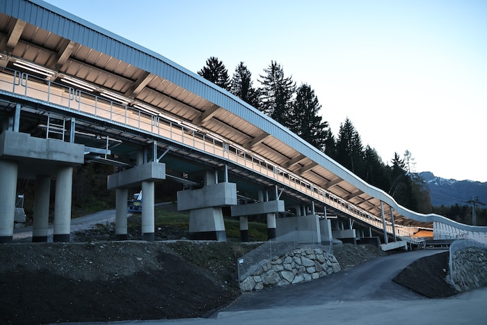 Für 31 Millionen Euro wurde der Igler Olympia-Eiskanal modernisiert.