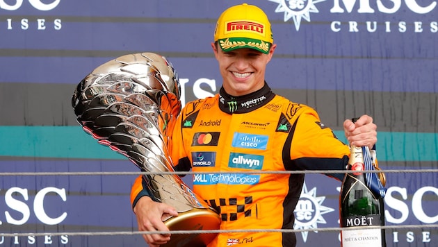 Lando Norris triumphierte in Brasilien.