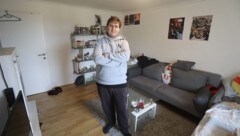 Lukas Ricker in seiner Wohnung nahe seines Arbeitsplatzes