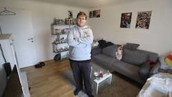 Lukas Ricker in seiner Wohnung nahe seines Arbeitsplatzes
