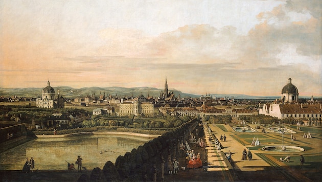 Ein Ausstellungshighlight im Kunsthistorischen Museum 2026 widmet sich den Städtemalern ...