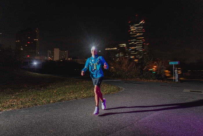 Andreas Bauernfeind setzte sich schnell vom Feld ab.