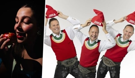 Die jungen Zillertaler helfen dem Theaterverein für „Schneewittchen und die sieben Zwerge“ aus.