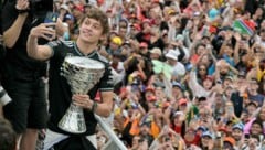 Kimi genoss den Jubel der enthusiastischen Fans in Brasilien