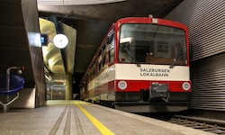 Letzter Halt Hauptbahnhof! Die Lokalbahn hätte als S-Link durch die Stadt Salzburg bis nach ...