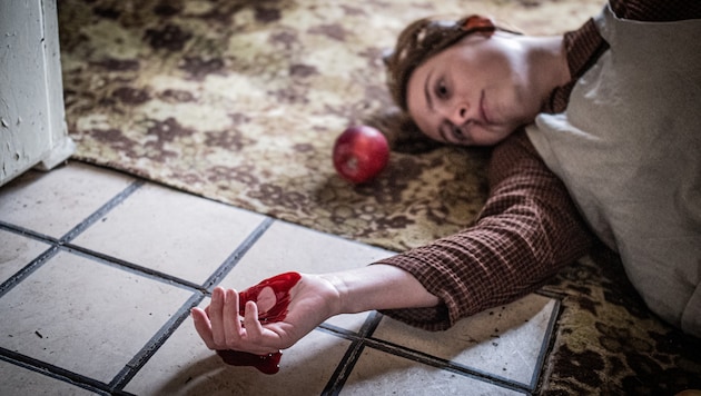 Was passierte mit den zwei Familien am Pernleitenhof? (Nachgestellte Szene)