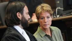 Die Hamburger Unternehmerin Christina Block mit ihrem Anwalt Ingo Bott