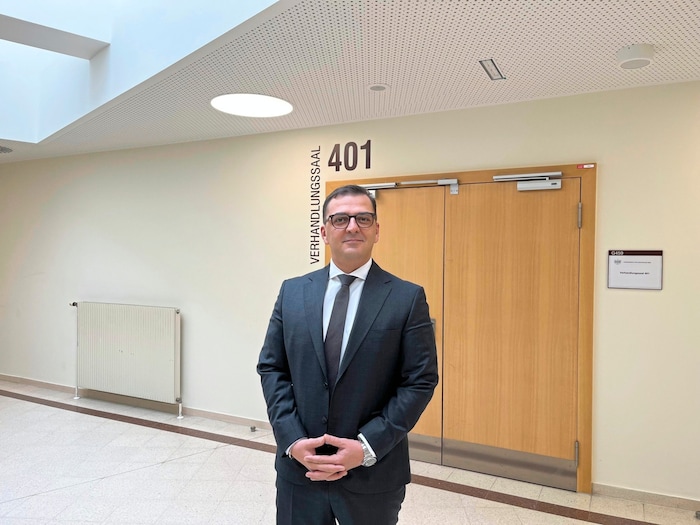 Lawyer Mirsad Musliu represented the officer.