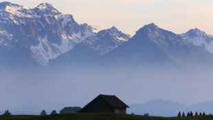 In den Allgäuer Alpen herrschen schon winterliche Bedingungen. (Symbolbild)