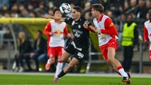 Jannik Schuster (re.) zeigte in Graz eine sehr gute Leistung.