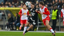 Jannik Schuster (re.) zeigte in Graz eine sehr gute Leistung.