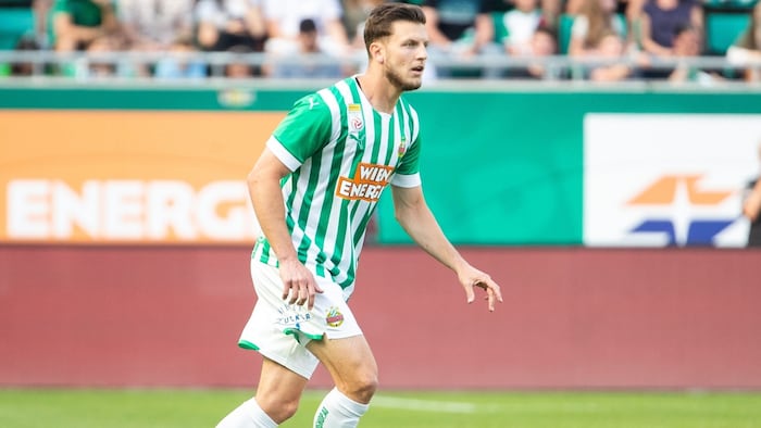 Wimmer lief 50-mal für die Hütteldorfer auf.