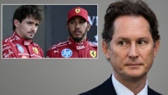 Ferrari-Boss John Elkann übt scharfe Kritik an seinen Fahrern.