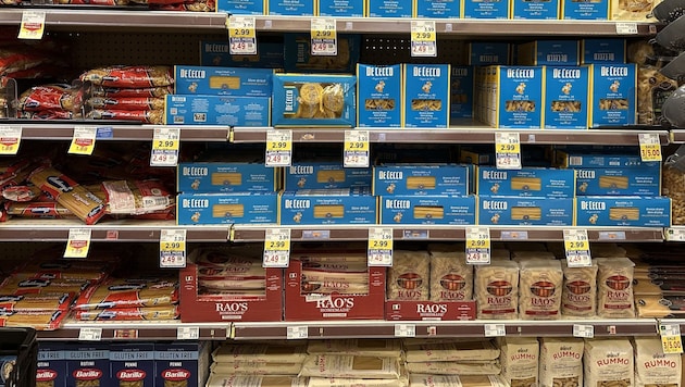 Sollten die Zölle ab Januar voll greifen, müsste etwa das Pasta-Unternehmen Rummo seine Preise ...